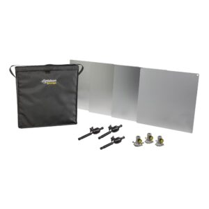 Kit de 5 reflectores DEDOLIGHT LIGHTSTREAM (CRLS) 50x50cm (2)