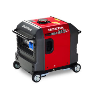 Generador insonorizado 3 kW Honda EU30i – Alquiler profesional para rodajes en Madrid
